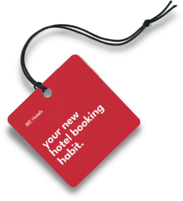 WE Hotels book your next stay at any hotel around the world